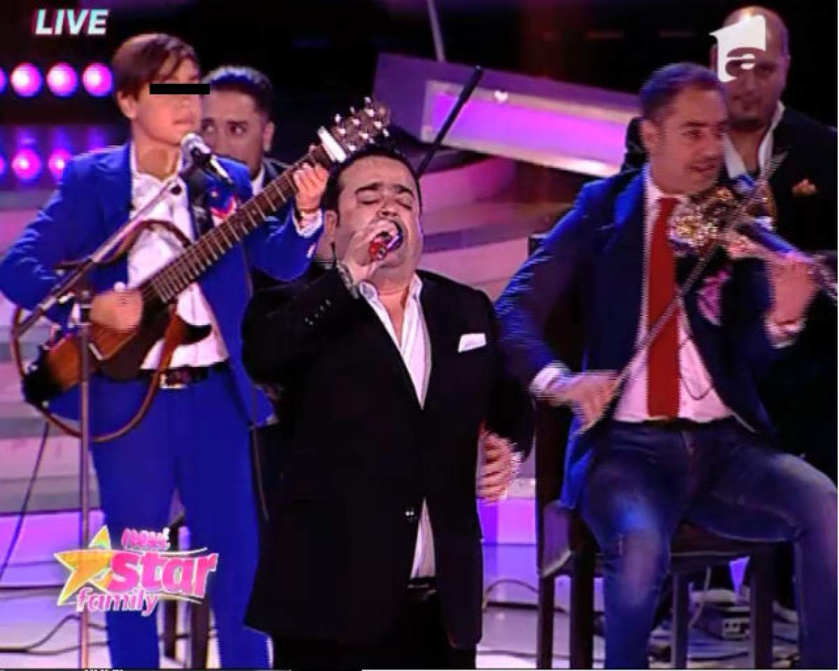 VIDEO / Adrian Minune şi copiii lui, show total pe scena de la "Next Star". Aşa familie să tot vezi. Cum au cântat