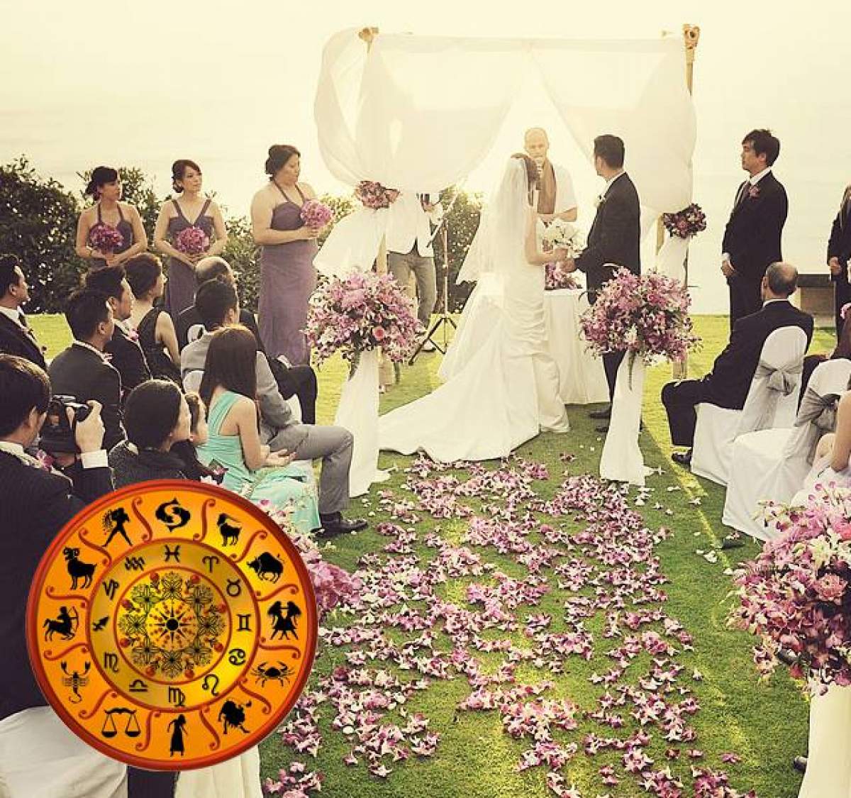 ÎNTREBAREA ZILEI - VINERI: Ce fel de nuntă ar trebui să ai în funcţie de zodie?