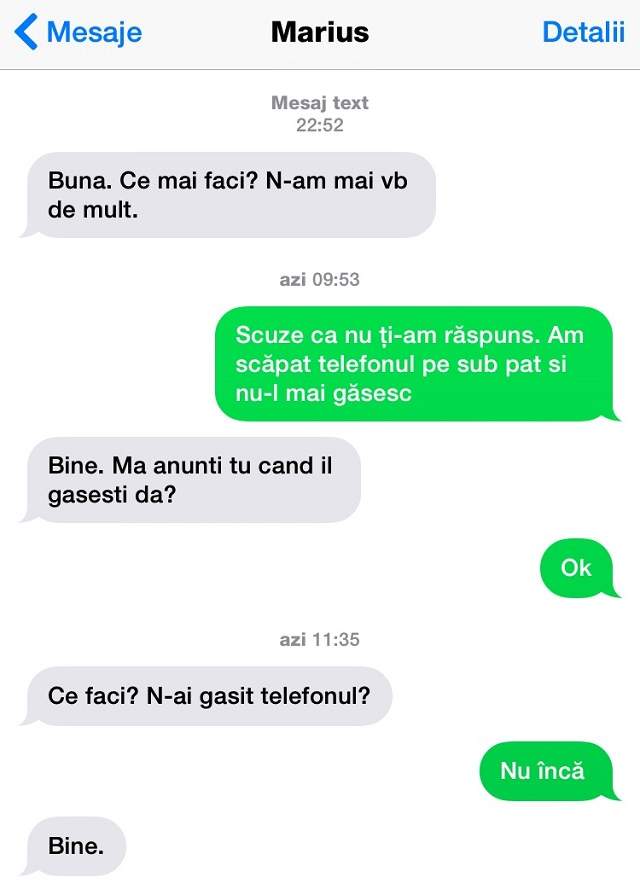 FOTO / I-a spus că şi-a pierdut telefonul, dar n-a priceput! Te vei amuza copios când vei vedea continuarea discuţiei