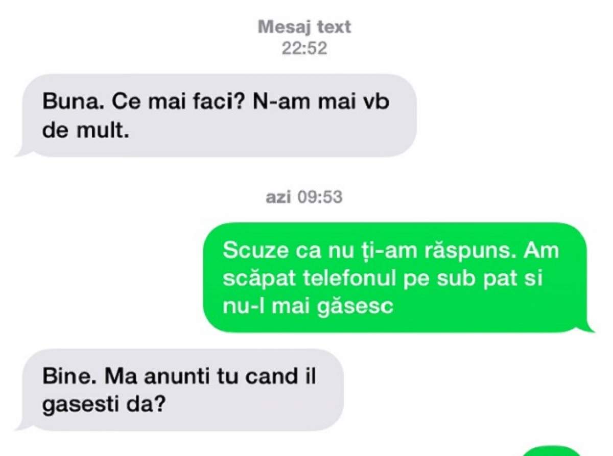 FOTO / I-a spus că şi-a pierdut telefonul, dar n-a priceput! Te vei amuza copios când vei vedea continuarea discuţiei