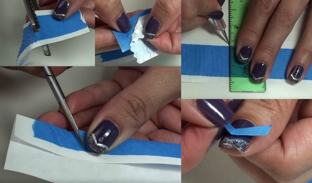 VIDEO / Trucul pentru unghii pe care îl vei încerca sigur! Ghid pentru confecţionare şabloane