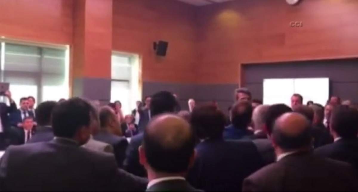 VIDEO / Bătaie în Parlamentul Turciei! De la ce a izbucnit scandalul care a făcut înconjurul lumii