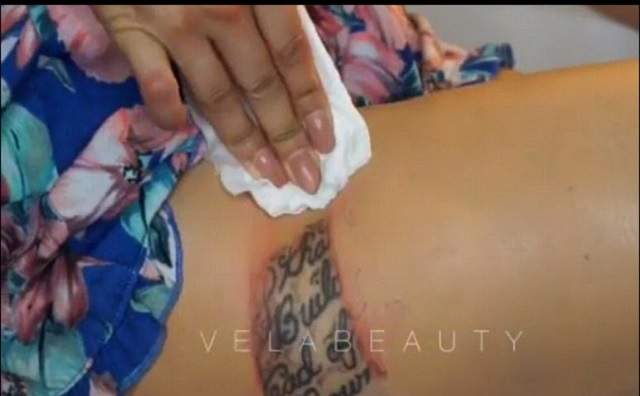 VIDEO / Credeai că e imposibil să ştergi urma unui tatuaj? Acest truc te va ajuta să-l scoţi în 10 minute