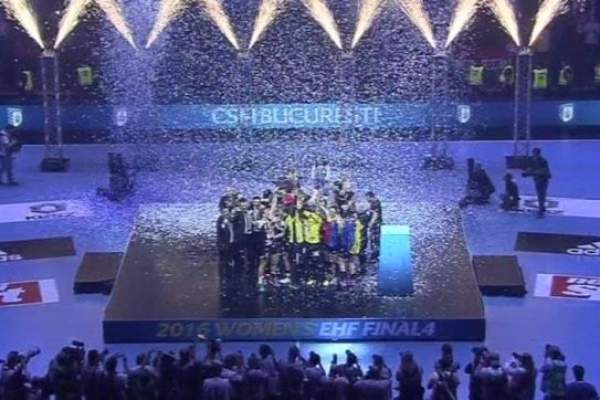 VIDEO / Primele reacții ale handbalistelor, după ce au câștigat trofeul Ligii Campionilor: ”Încă nu realizez, este magnific”