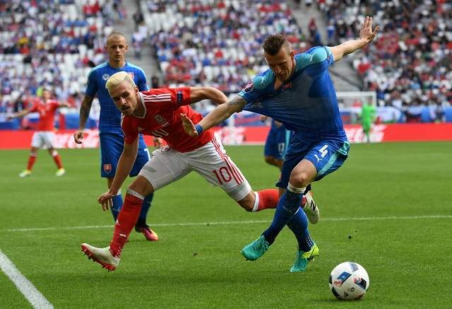 GALERIE FOTO / EURO 2016: Ţara Galilor – Slovacia 2-1, în Grupa B. Gareth Bale a câştigat duelul cu Hamsik
