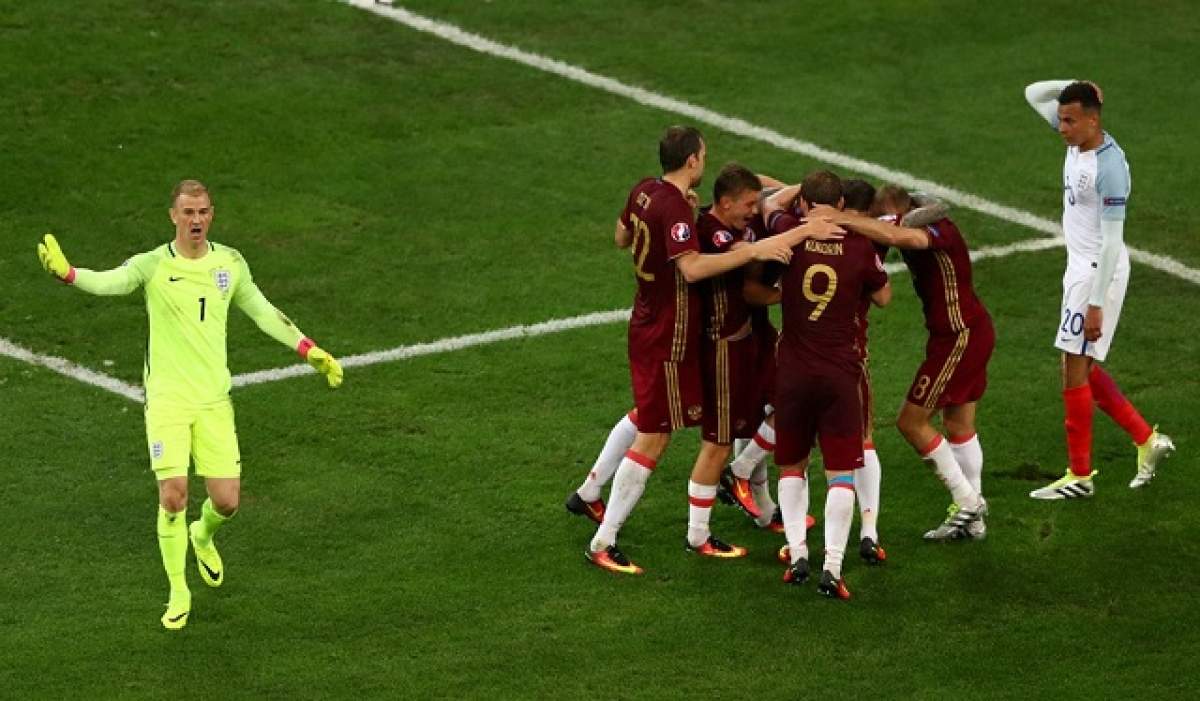 GALERIE FOTO / EURO 2016: Anglia – Rusia 1-1,  în Grupa B! Ruşii au egalat în prelungirile partidei