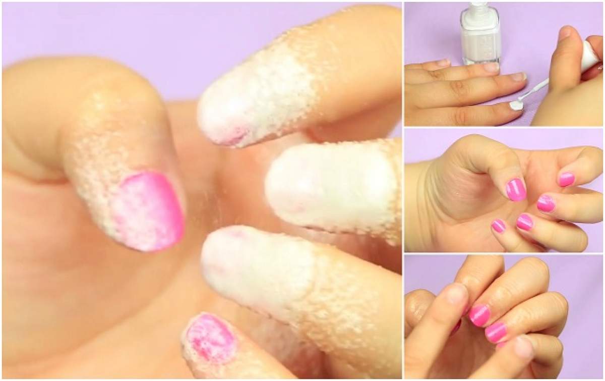 VIDEO / Usucă-ţi unghiile în fix 20 de secunde! Metoda cu oţet şi spray de gătit pe care nu mulţi au încercat-o