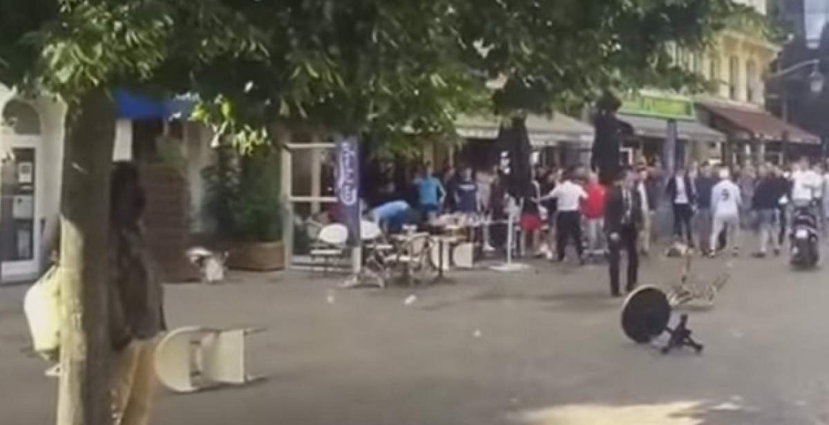 VIDEO / Violenţe la Lille! Ruşii şi englezii nu se mai opresc!