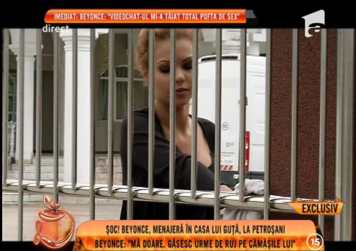 VIDEO / Beyonce de România, menajeră în casa lui Nicolae Guţă! Cât de harnică este cântăreaţa