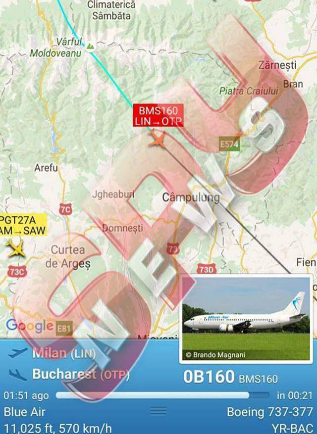Avion în pericol în România! A fost declarată stare de urgență și va ateriza pe Aeroportul Otopeni