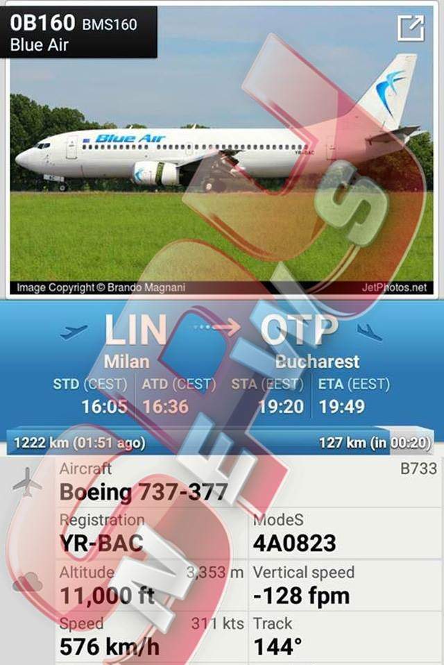 Avion în pericol în România! A fost declarată stare de urgență și va ateriza pe Aeroportul Otopeni