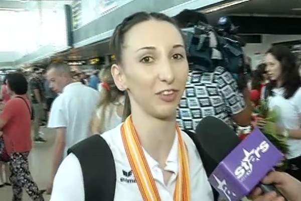 Primele declarații ale campioanei mondiale la gimnastică aerobică: ”Am plecat de acasă hotărâtă să câștig aurul”