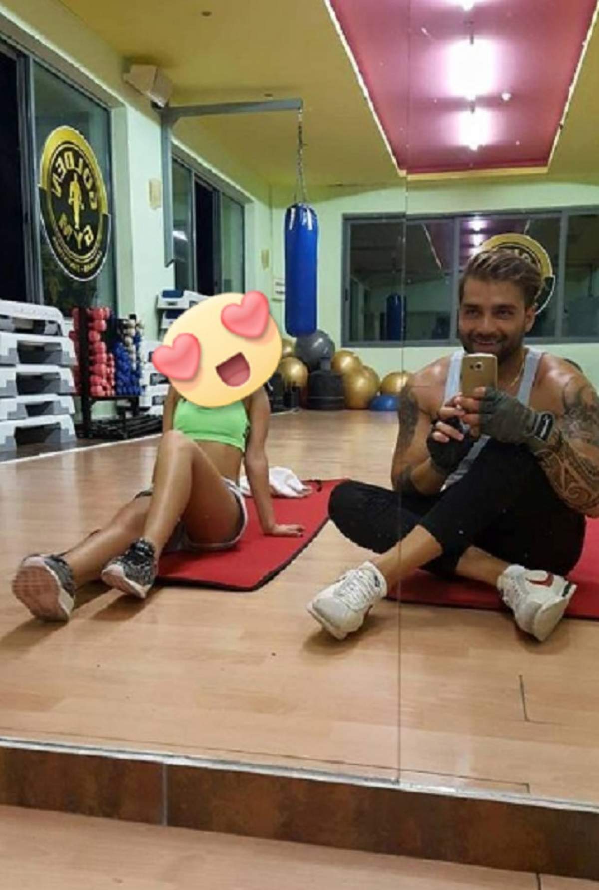 Florin de la "Mireasă pentru fiul meu" şi-a luat iubita şi au făcut o sesiune foto în sala de sport! Tânăra arată BETON şi e fericită maxim