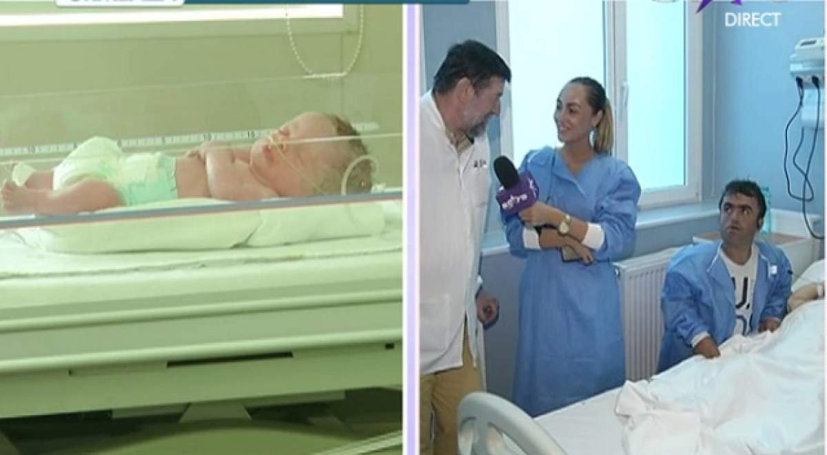 VIDEO / Cristi şi Mădălina, cel mai simpatic cuplu de pitici, au devenit părinţi! Primele imagini cu bebeluşul