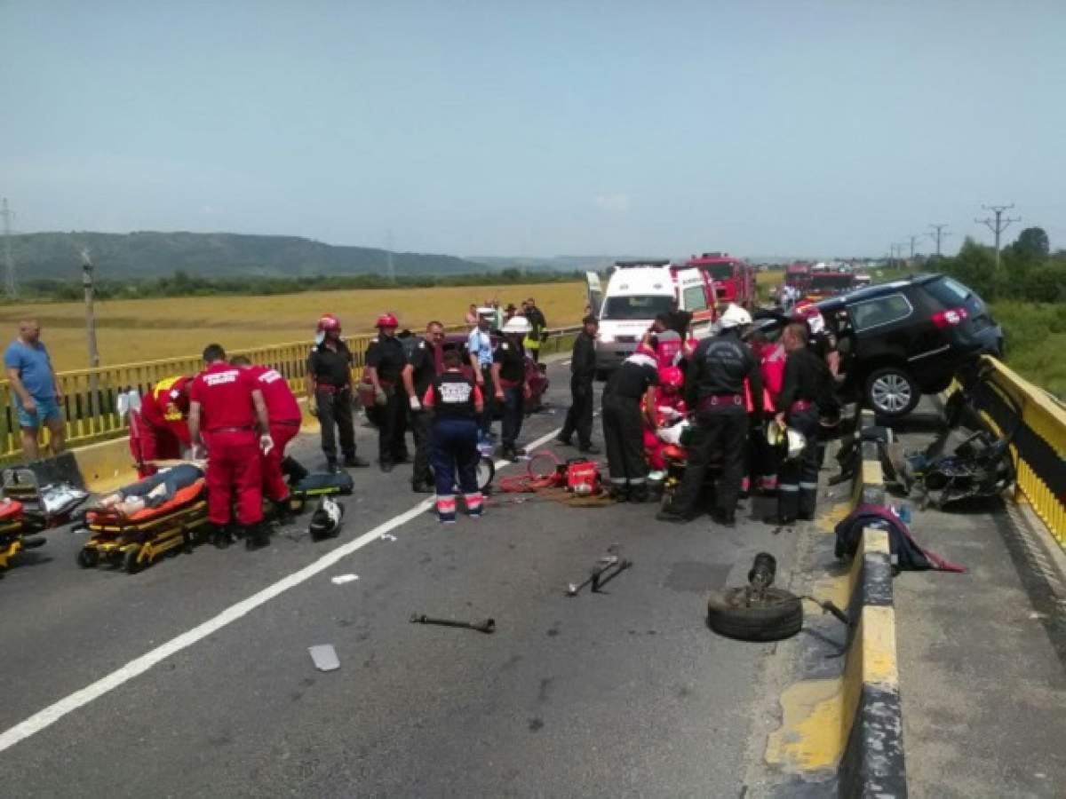 Accident teribil pe DN1! Sunt şase victime, dintre care patru morţi