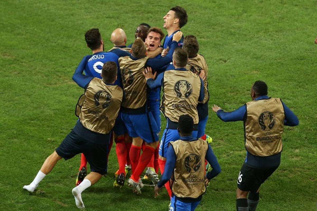 EURO 2016 / Franţa – Irlanda 2-1, în optimile de finală! Griezmann şi-a salvat echipa de la o înfângere istorică!