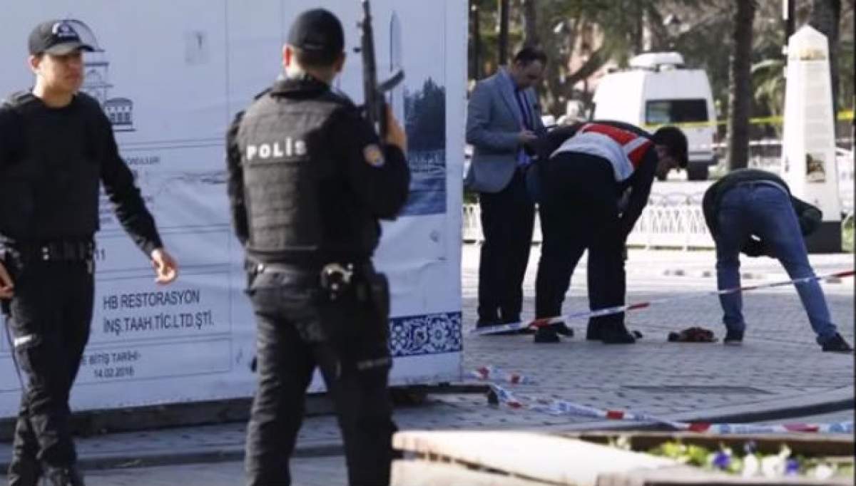 VIDEO / Explozie la Istanbul. Ţinta a fost un autobuz al Poliţiei. 11 morţi şi 36 de răniţi până acum