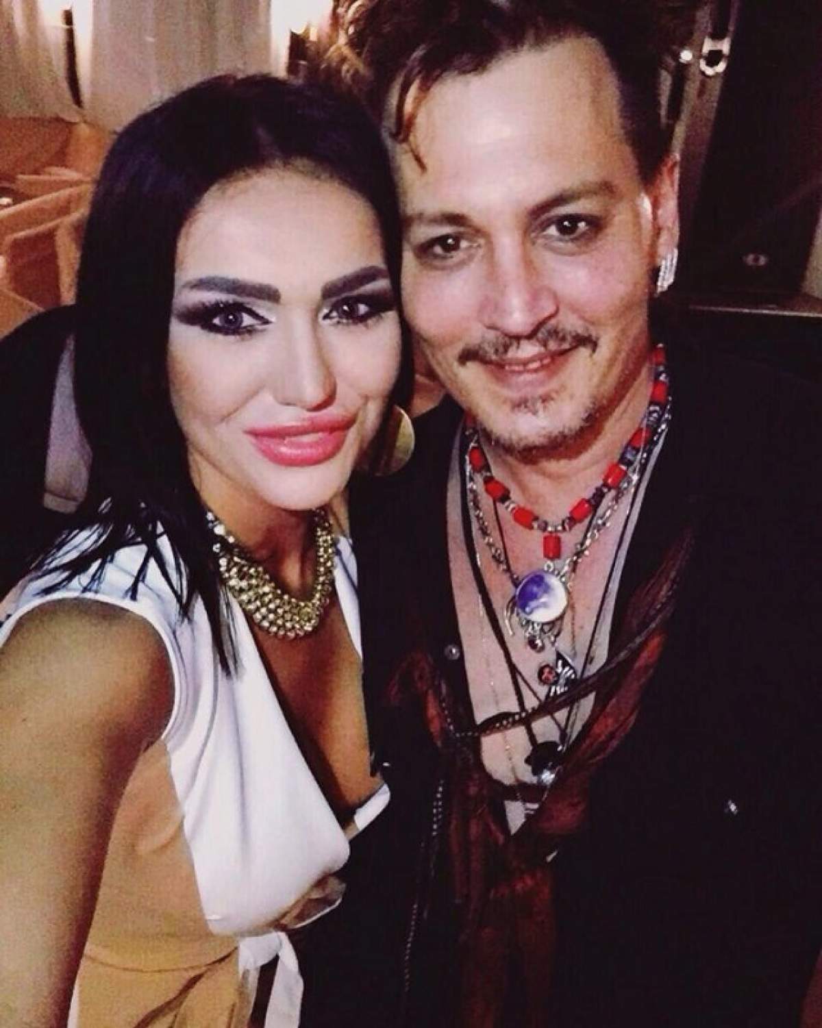 Margherita de la Clejani, în aceeaşi fotografie cu Johnny Depp! Starul i-a cunoscut familia