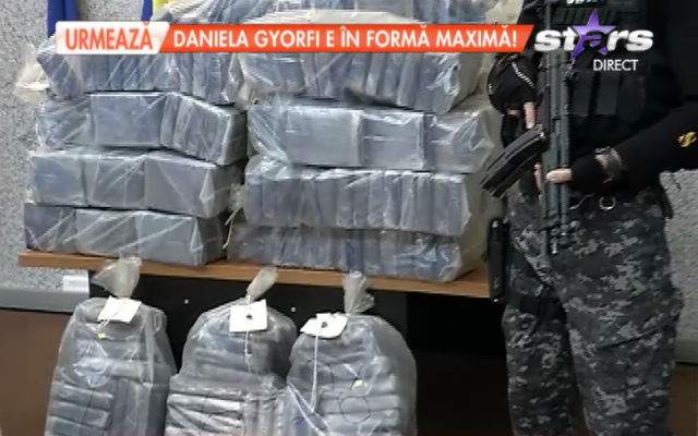 VIDEO / Captură record de droguri în România. Aşa arată 2,5 tone de cocaină