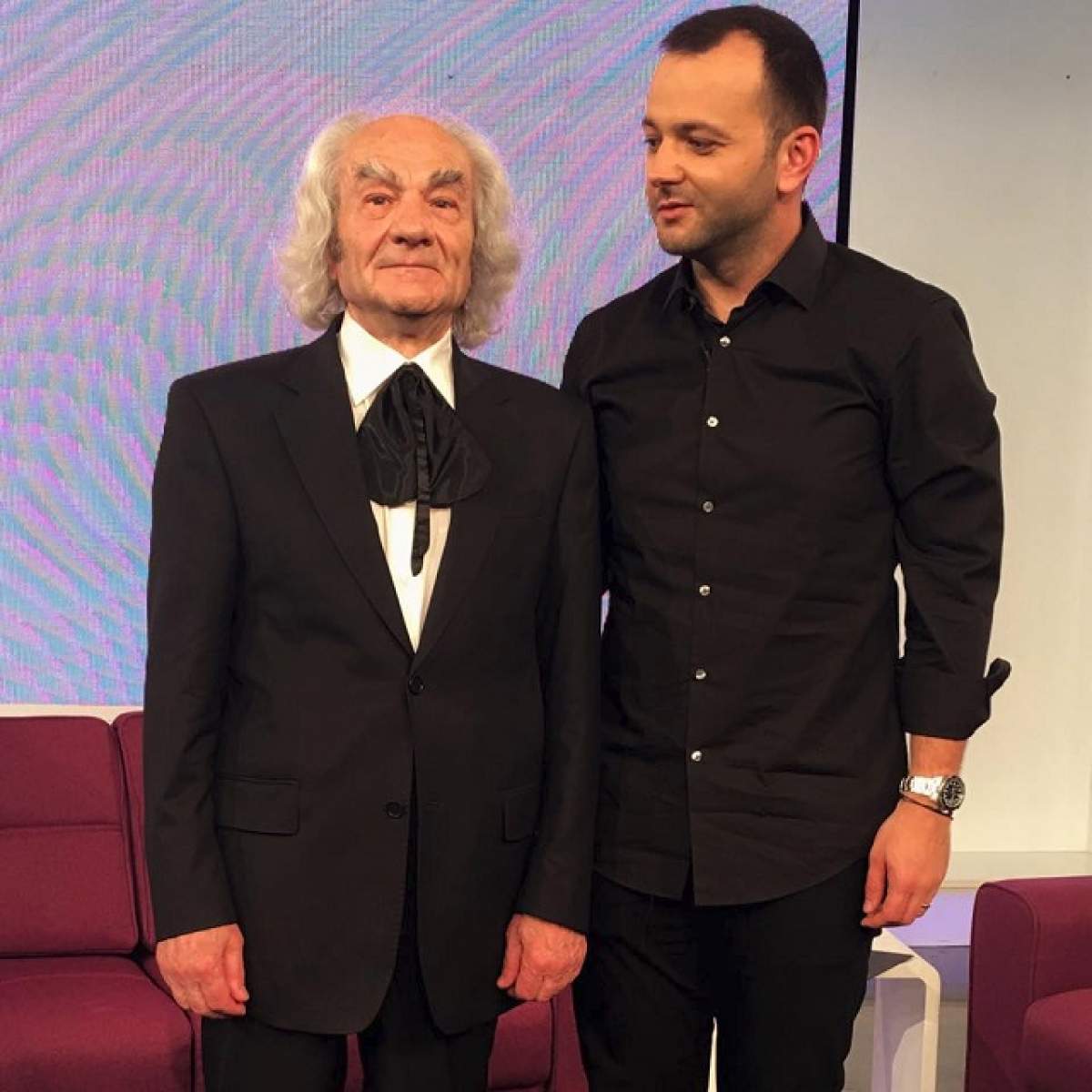 Înainte să intre în emisiune, Mihai Morar a transmis un mesaj emoţionant unei persoane dragi! "Împlineşte astăzi 83 de ani"