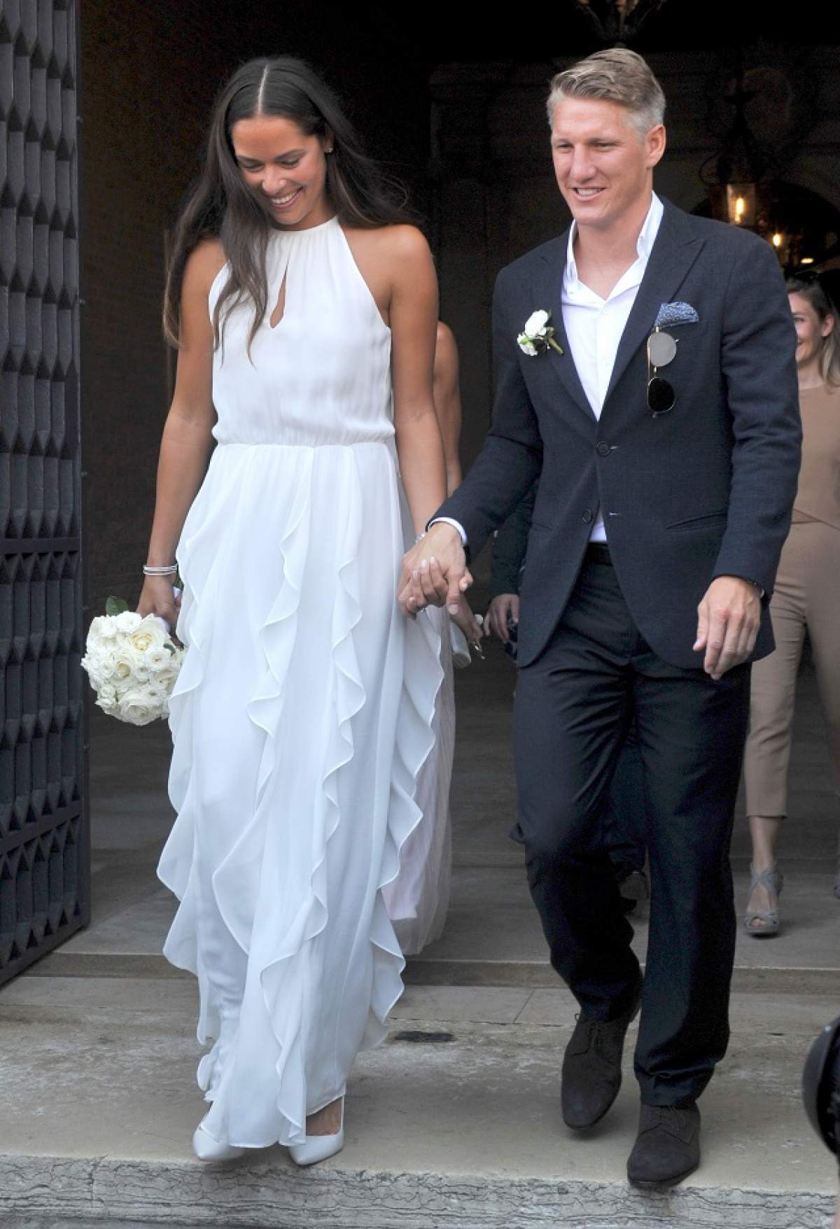 FOTO / O nuntă de poveste! Bastian Schweinsteiger şi Ana Ivanovic s-au căsătorit în Veneţia