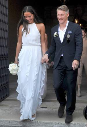 FOTO / O nuntă de poveste! Bastian Schweinsteiger şi Ana Ivanovic s-au căsătorit în Veneţia