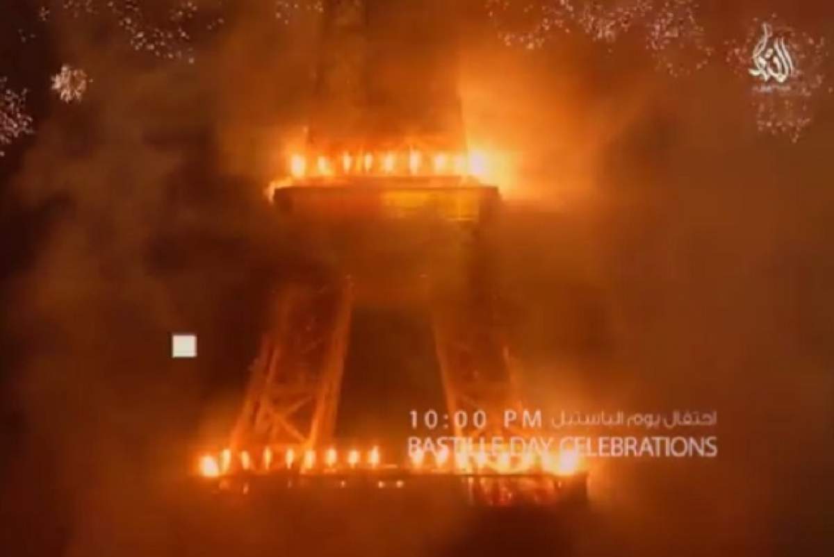 VIDEO / ISIS, atac la Turnul Eiffel! VIDEO-ul a devenit VIRAL