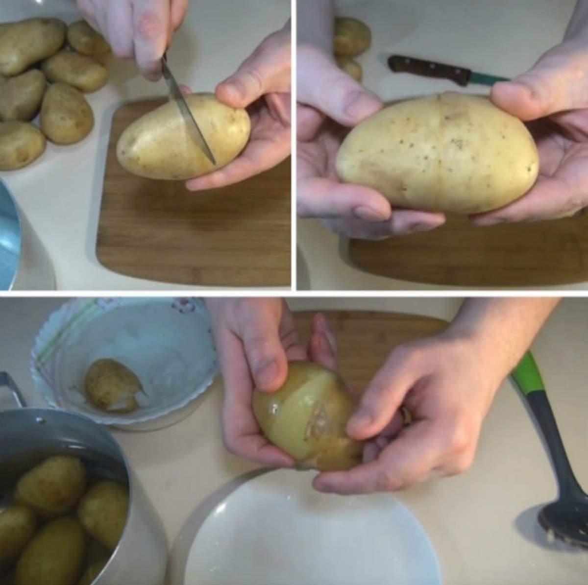 ÎNTREBAREA ZILEI: JOI - Ce se întâmplă dacă mănânci coaja de la cartofi?