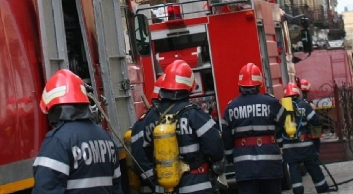 INCENDIU la un restaurant din Bucureşti