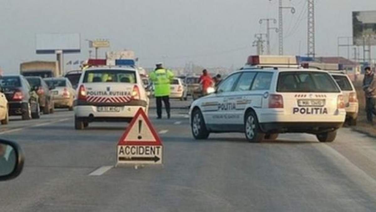 Accident teribil pe DN7! Nouă persoane au fost rănite, dintre care două se află în stare gravă