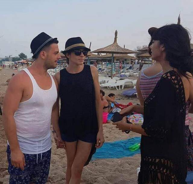 Valentin şi Adriana de la "Mireasă pentru fiul meu" au mers la mare! Lumea de pe plajă s-a închinat când i-a văzut cum sunt îmbrăcaţi: "Sunt de tot râsul"