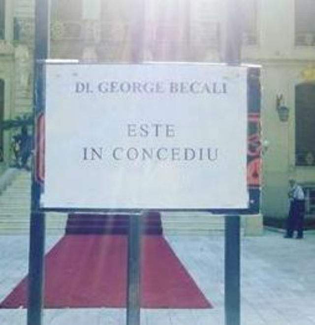 Ce a apărut la Gigi Becali, la palat. Incredibil aşa ceva