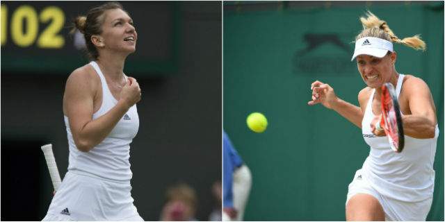 FOTO / Simona Halep, eliminată în sferturile turneului de la Wimbledon