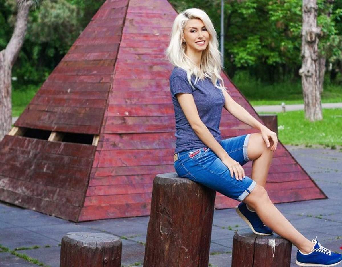 FOTO / Ziua și schimbarea de look. Andreea Bălan a început filmările pentru ”Te cunosc de undeva”, dar fanii au observat altceva: ”Mai bine așa decât să își pună botox”