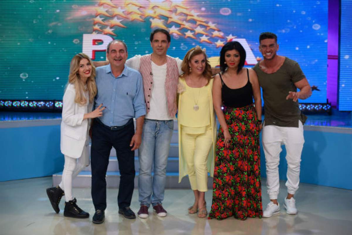 FOTO / Adriana Bahmuțeanu, Vasile Muraru, Adriana Trandafir, Chef Florin Dumitrescu și Chef Sorin Bontea se țin de farse, la “Plasa de stele – Răzbunarea vedetelor”