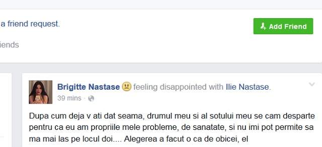 ȘOC în SHOWBIZ! După ce a dezvăluit că e suspectă de cancer, Brigitte Sfăt a făcut anunțul: DIVORŢEAZĂ