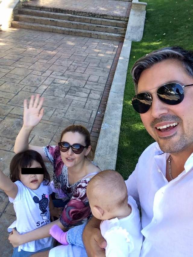 Alina Sorescu şi Alexandru Ciucu, tablou de familie! Ce mare s-a făcut fetiţa lor cea mică