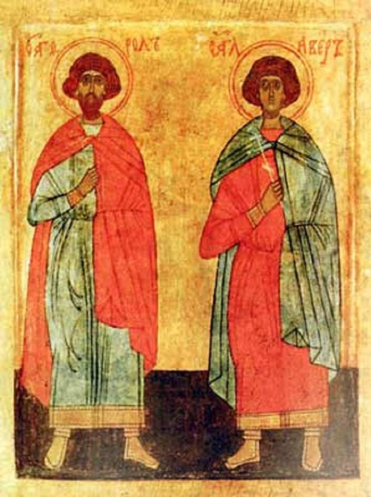 Sfinții Mucenici Flor și Lavru sunt pomeniți în calendarul creștin ortodox la 18 august