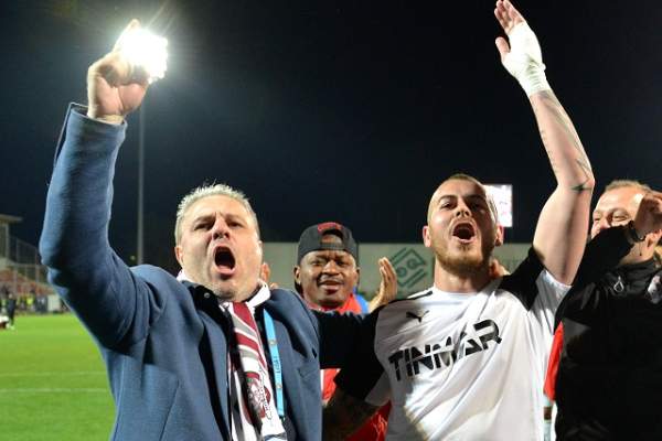 VIDEO / Europa League, play-off, manșa tur: Astra Giurgiu – West Ham United 1-1! După o pauză de două luni, Denis Alibec a revenit pe teren și a marcat!