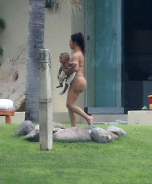 FOTO / Deformat şi plin de celulită! Adevărul despre fundul celebrei Kim Kardashian!
