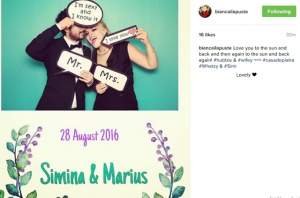 Marius Moga și Bianca Lăpuște au atras toate privirile la nunta lui What’s Up! Blonda le-a dezvăluit prietenilor cum îl poreclește pe artist