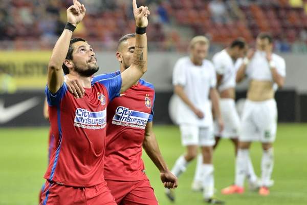 VIDEO / Steaua s-a calificat în play-off-ul Ligii Campionilor! Vicecampioana României a trecut de Sparta Praga, 2-0, în manșa a doua a turului al III-lea preliminar! Gigi Becali încasează o sumă uriașă de bani!