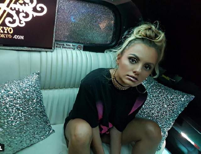 FOTO / A topit kilogramele în plus şi e mai îndrăzneaţă ca niciodată! Alexandra Stan, fără lenjerie intimă, într-un top mult prea transparent