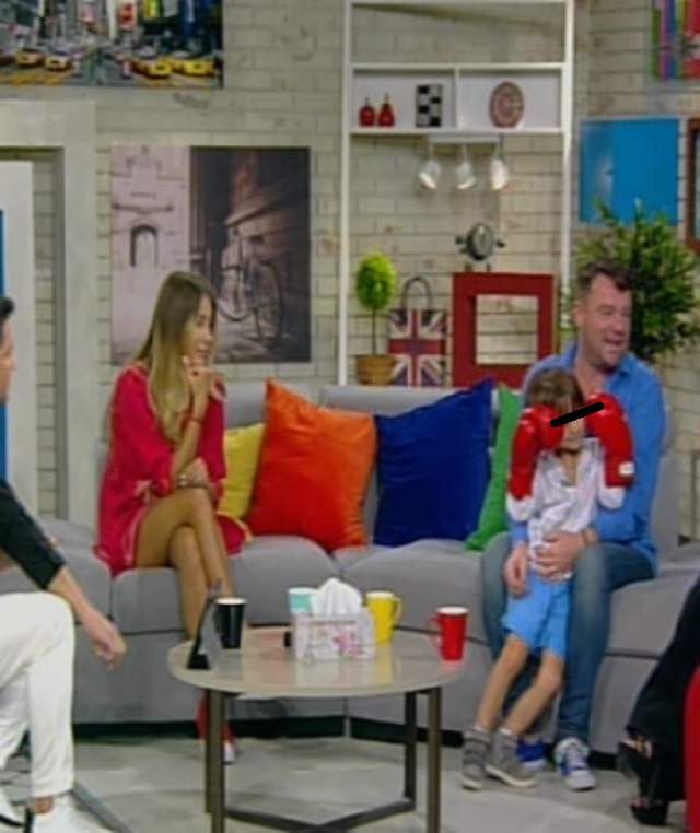 FOTO / Andrei Duban şi soţia lui, din nou părinţi?! A venit în direct, la TV şi a dat cărţile pe faţă