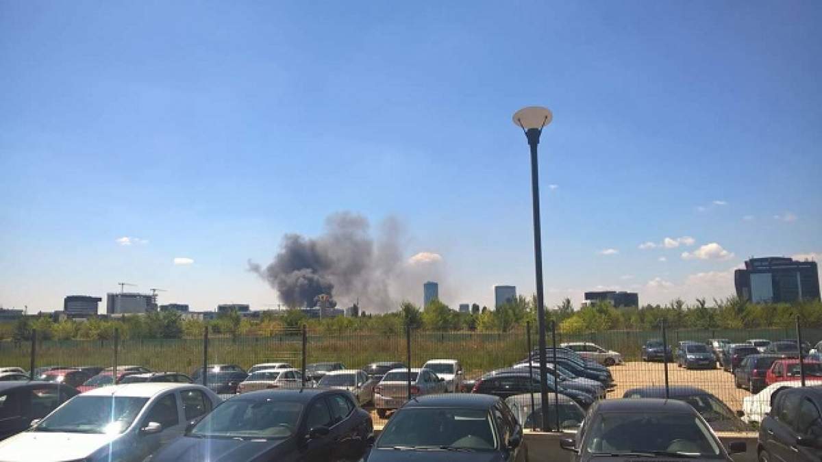 ULTIMĂ ORA! INCENDIU în Pipera