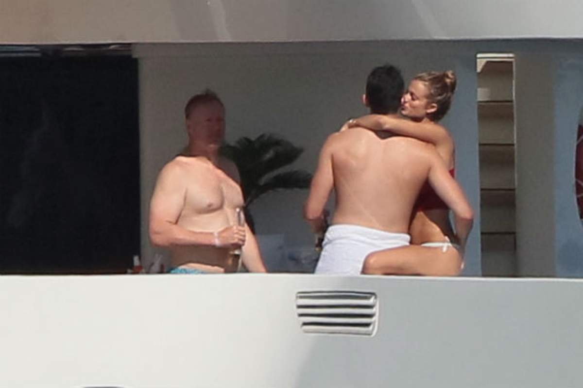 FOTO / Atingeri pasionale şi săruturi fierbinţi în văzut tuturor! Actriţa Cody Horn şi Kevin Love, surprinşi în timpul preludiului