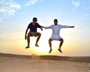 Nicușor Stan împreună cu Alex, fiul său, călătorie pe neașteptate tocmai în Dubai. Vezi și tu câte au făcut în doar trei zile!