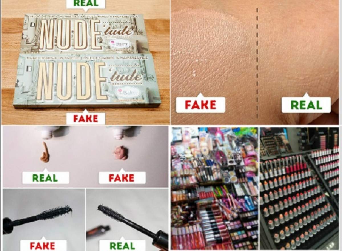 ÎNTREBAREA ZILEI - SÂMBĂTĂ: Cum să deosebeşti produsele de make-up originale de cele false? 7 trucuri care te ajută să ştii ce cumperi