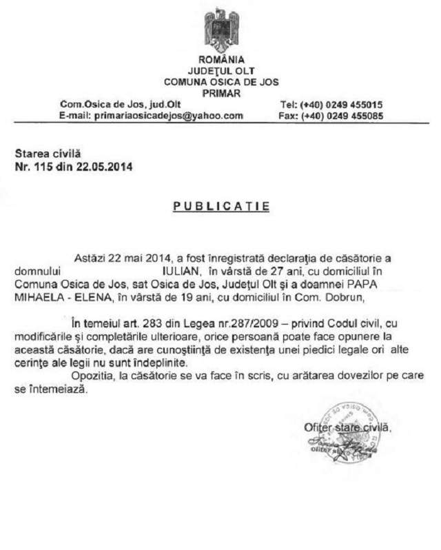 Şoc şi groază! O concurentă din casa "Mireasă pentru fiul meu", căsătorită? Documentul ACESTA i-a isterizat pe susţinători