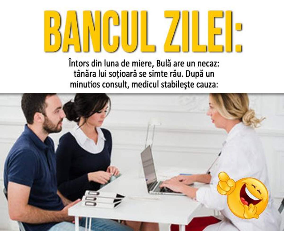 BANCUL ZILEI: Mândria lui Bulă